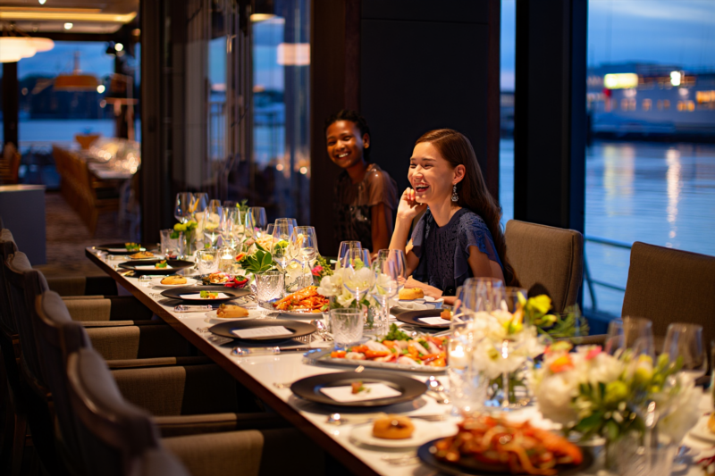 Как проходит банкет в VIP зале 29 Крабов и его преимущества