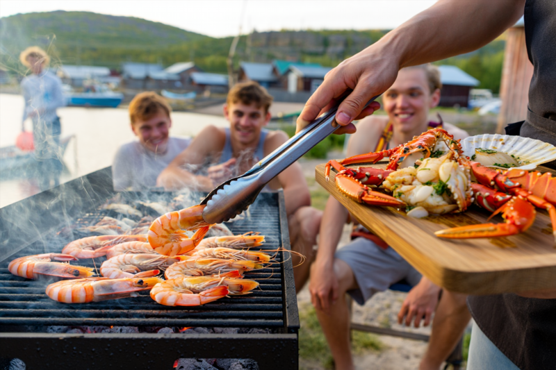Правильная прожарка морепродуктов для сочного вкуса