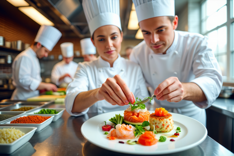 Наши повара создают уникальные кулинарные шедевры для вас
