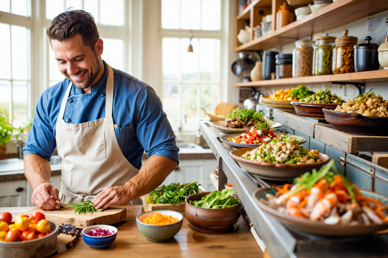 Как создаются сезонные блюда нашего кафе шаг за шагом